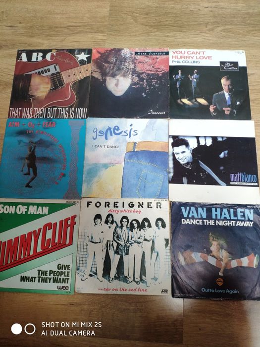 36 singli (dance,pop,rock) winyl