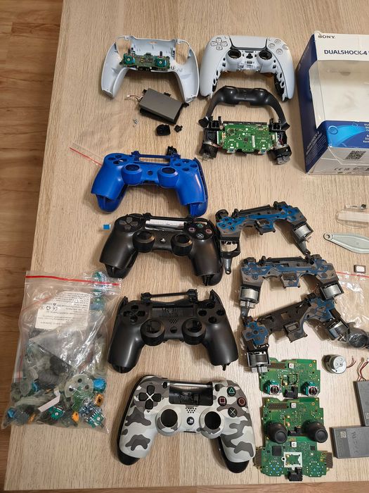 PAD-y do konsoli PS4 PS5 - USZKODZONE