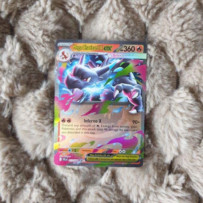 Mega Charizard EX kara karty Pokemon
