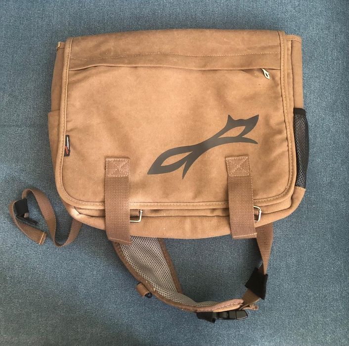 Torba Logicfox na laptop, listonoszka, na ramie
