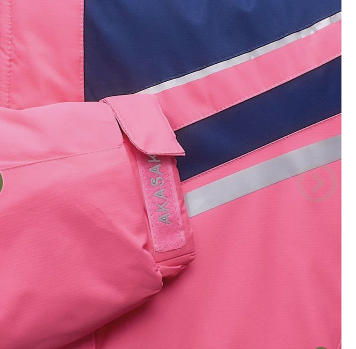 Зимова лижна термокуртка для дівчинки snow