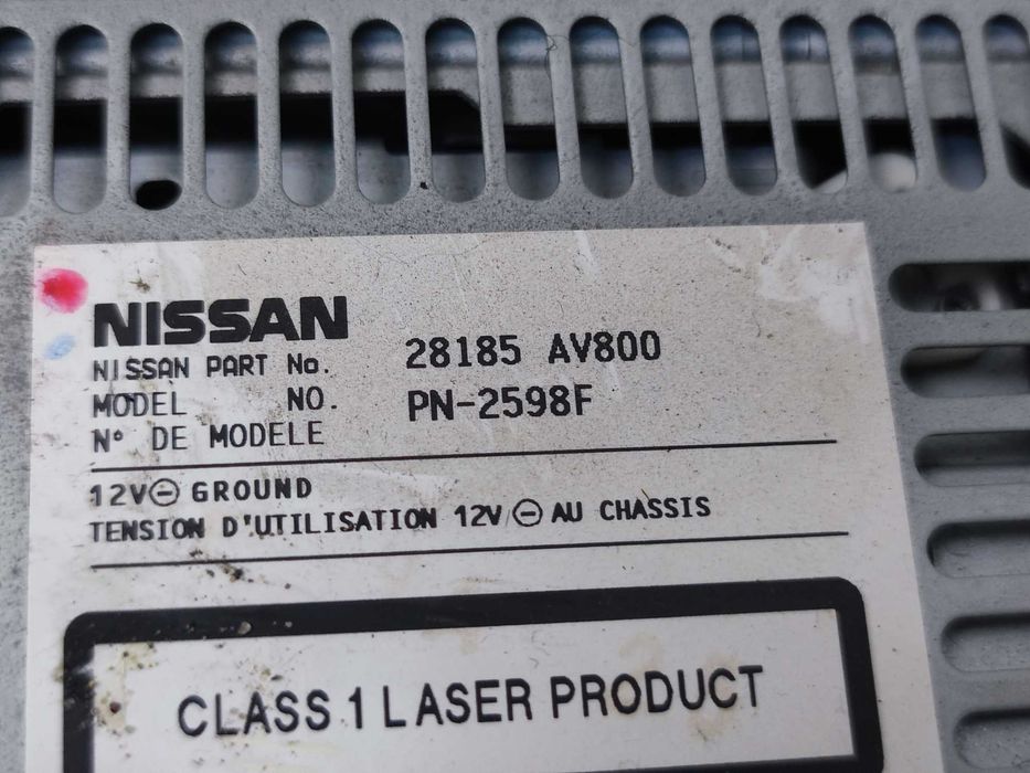 Nissan Primera P12 Nawigacja DVD Zmieniarka CD