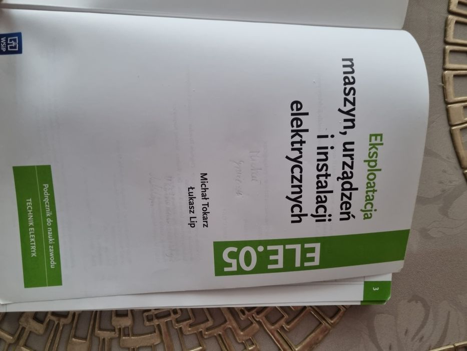 Eksploatacji maszyn, urządzeń i  instalacji elektrycznych
