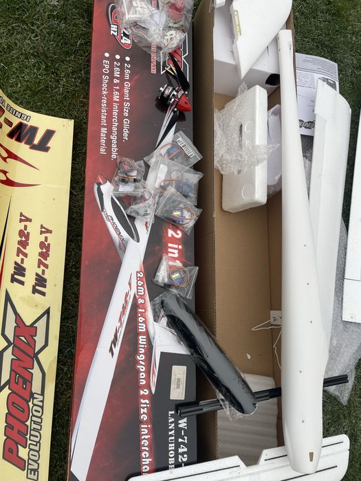 Sprzedam szybowiec Volantex RC Phoenix 2.6m - 1.6m Motoszybowiec ARF