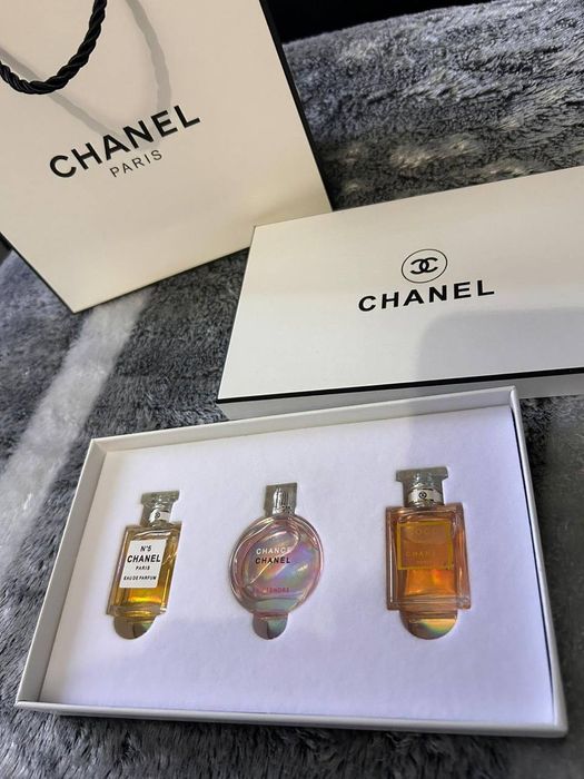 Conjunto 3 perfumes Chanel
