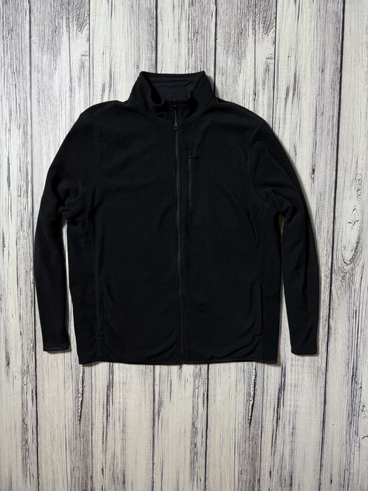 Флисовая кофта Marks spencer оригинал чёрная флиска 3xl размер 56