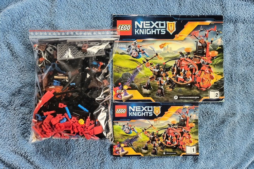 Lego Nexo Knights 70316 Pojazd Zła Jestro