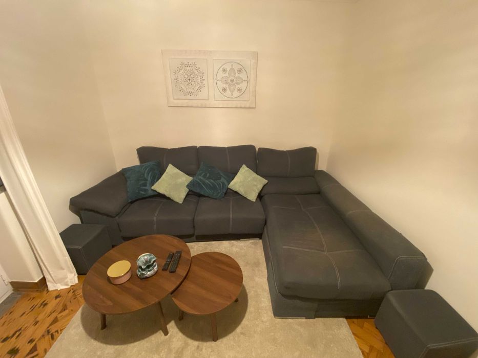 Recheio Total Casa - Sofá, 6x Cadeiras SKLUM, Cama+Colchão, Máq. Lavar Loiça, Closet (Ler Descrição)