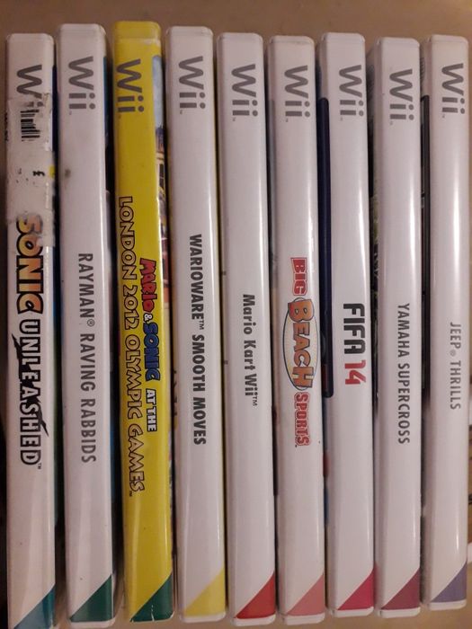 Jogos Wii e acessórios