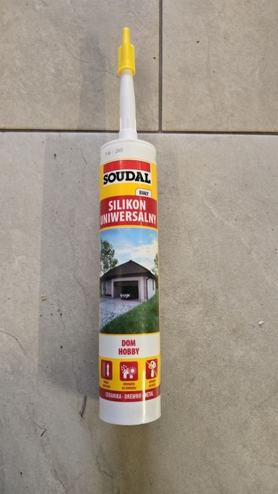Sylikon uniwersalny biały