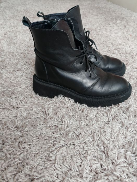 Черевики зимові, шкіряні