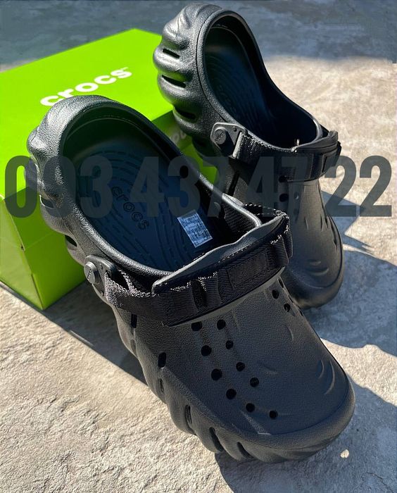 Крокси Сабо Унісекс Crocs Crocs Хіт Сезону Crocs ECHO Clog White