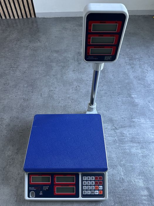 Waga sklepowa z legalizacja i wysięgnikiem