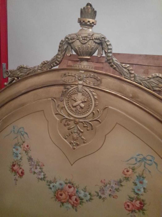 Cabeçeira Cama pintad à mao