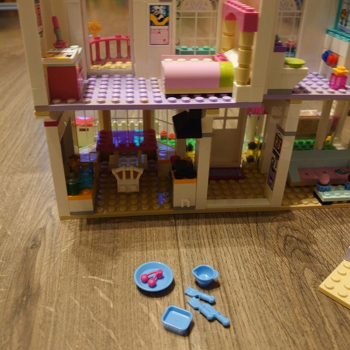 41314, Dom Stephanie i przyczepa dla konia LEGO Friends