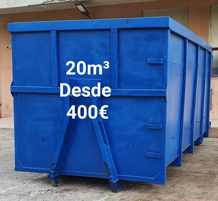 ALCOCHETE recolha de entulho e resíduos em contentores e carrinhas