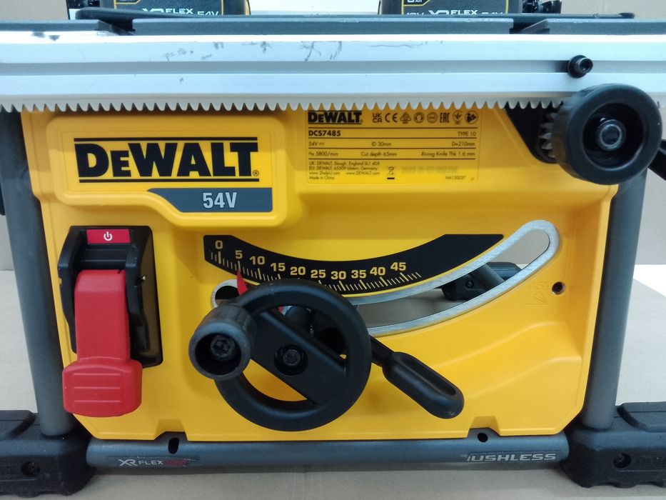 DeWalt DCS7485 Kapówka Piła Stołowa Pilarka Tarczowa 210mm 54V 2023r