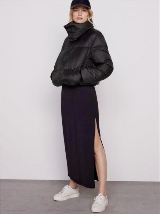 Куртка пуфер zara