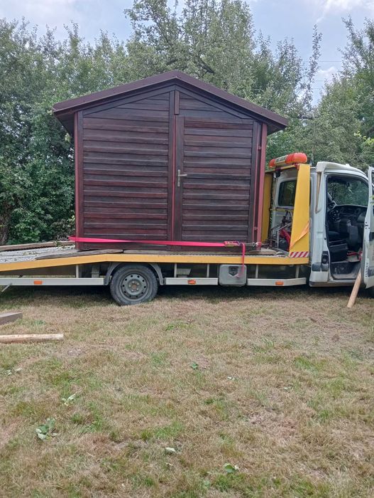 Transport samochodów holowanie