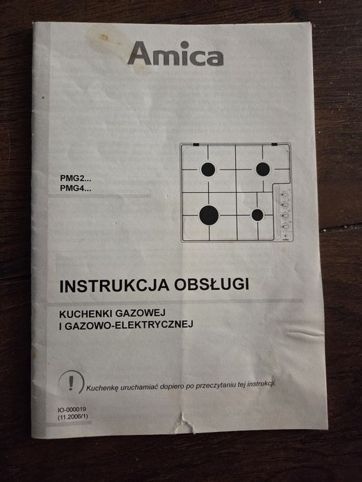 Plyta gazowa Amica