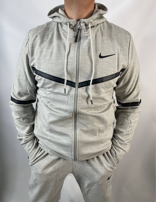 Чоловічий костюм Nike | Діагональ | Сірий  | L-4XL | Туреччина
