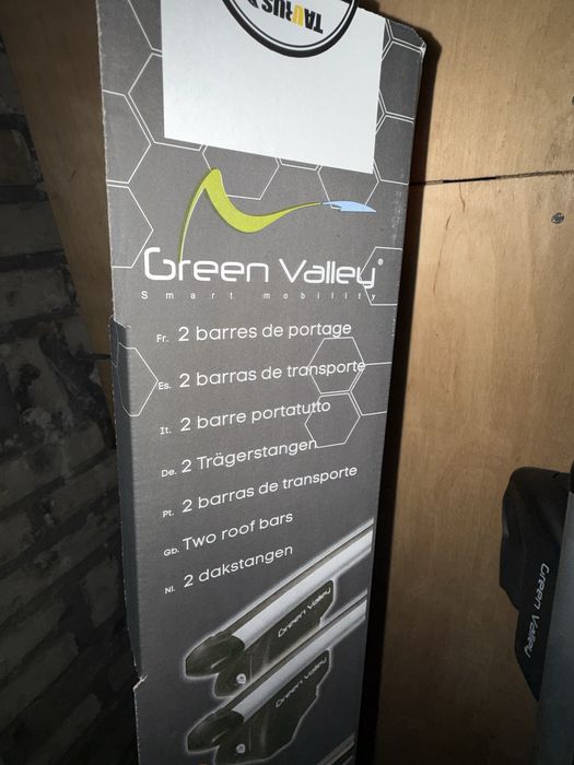 TAURUS - Aluminiowe Belki Green Valley Easy + uchwyt Bike Up Pro