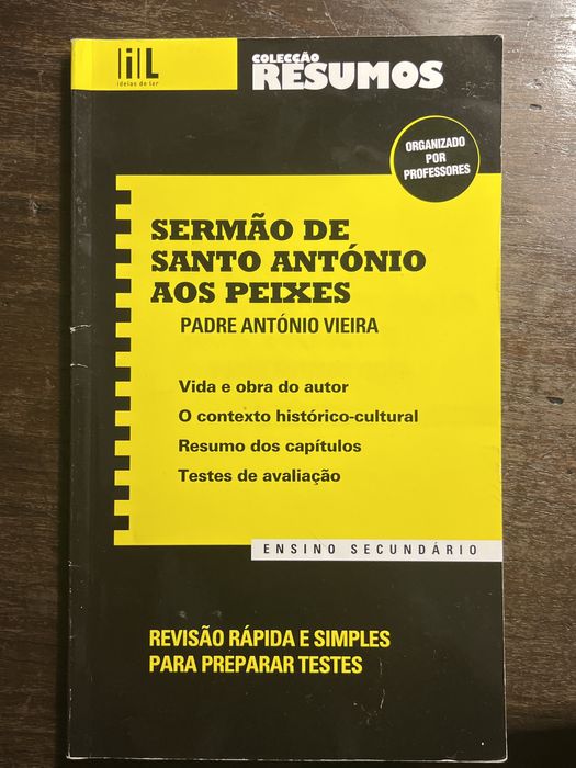 Resumos obras 11.º e 12.º anos