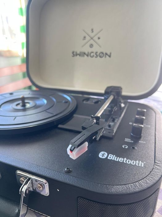 Gira-Discos SWINGSON On Stage BT preto