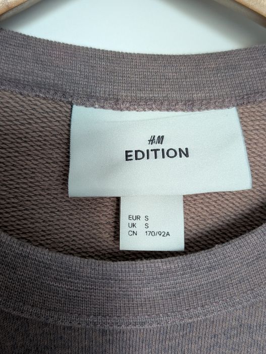 Bluza H&M Edition bawełna jedwab rozm. S