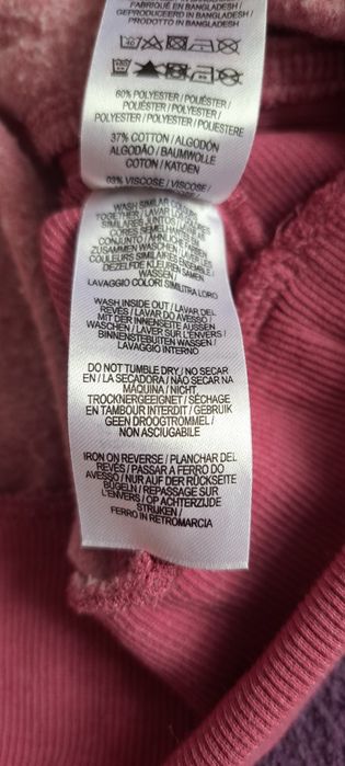 Ciepła bluza damska M Primark 37% coton