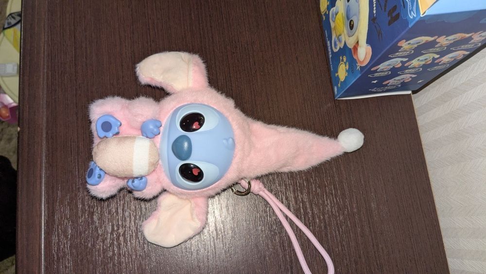 Лабубу стіч , рожевий