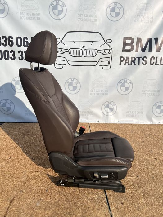 Салон BMW X3 G01 (коричнева шкіра)