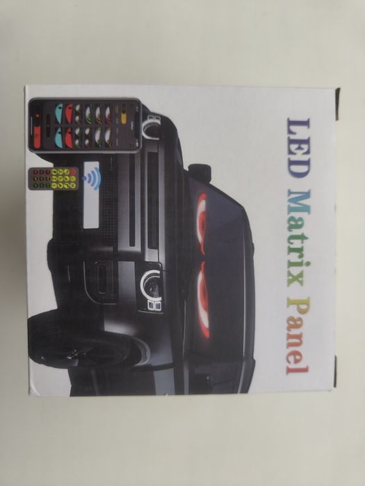 Led-панель анімовані очі, очі диявола.