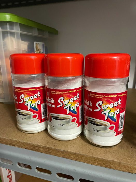 Słodzik w proszku, puder dla cukrzyków Sweet Top Domos 17 sztuk