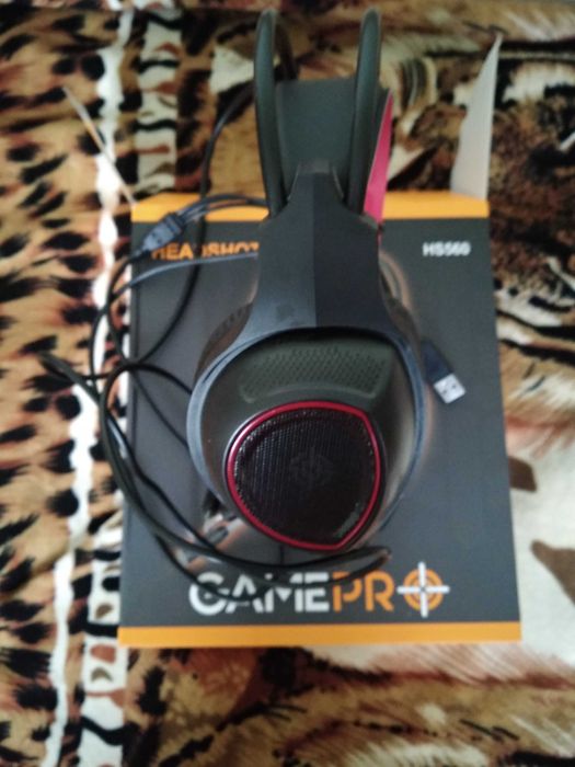 Гарнитура игровая GamePro Headshot HS560 наушники