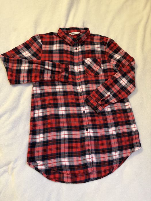 Koszula chlopięca w kratę