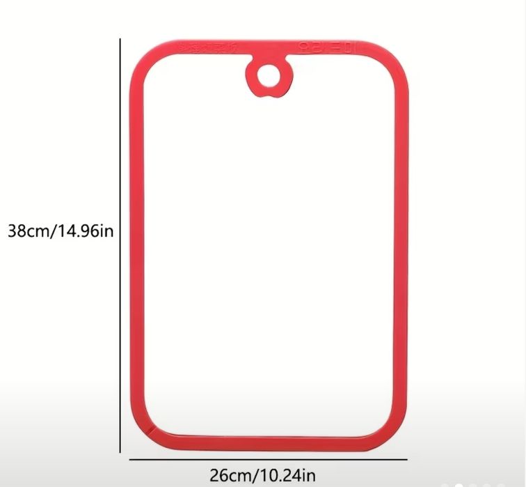 Дошка  обробна.,ударостійке  боросилікатне   скло  38/26 см.