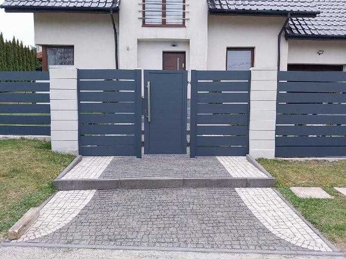Ogrodzenia aluminiowe brama furtka przęsło najwyższa jakość wykonania