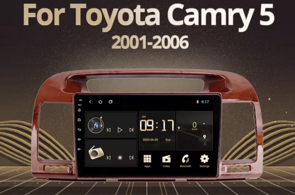 Штатная магнитола Toyota Camry 5 XV30 (2001-2006)
