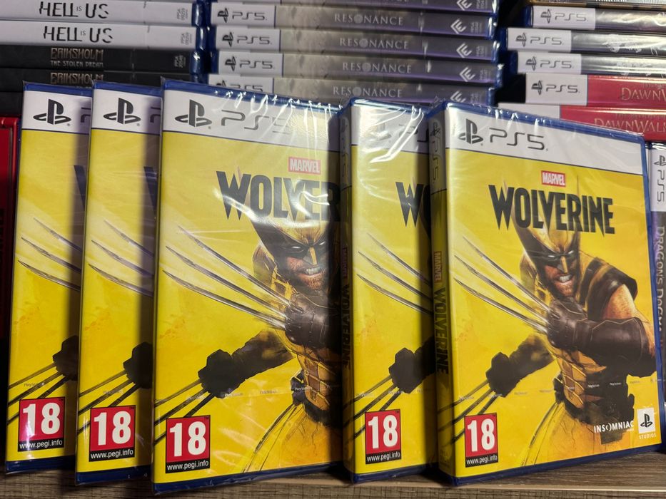 Офіційні диски Marvel: Wolverine (PS5) (повна рос)