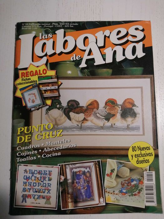 Revistas de Bordados e Lavores