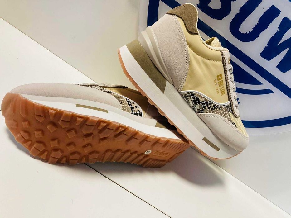 Big Star sneakersy damskie na platformie  LL274364  38  - 41