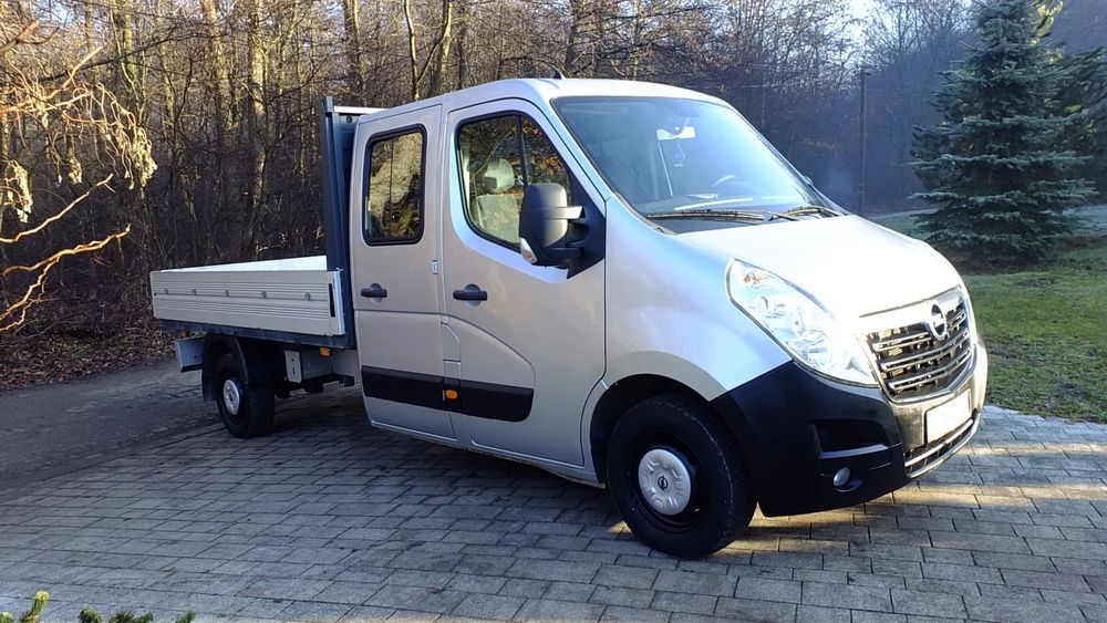 Renault Master  2.3 146KM Skrzynia Brygadówka 7 osób Klimatyzacja! duża paka!