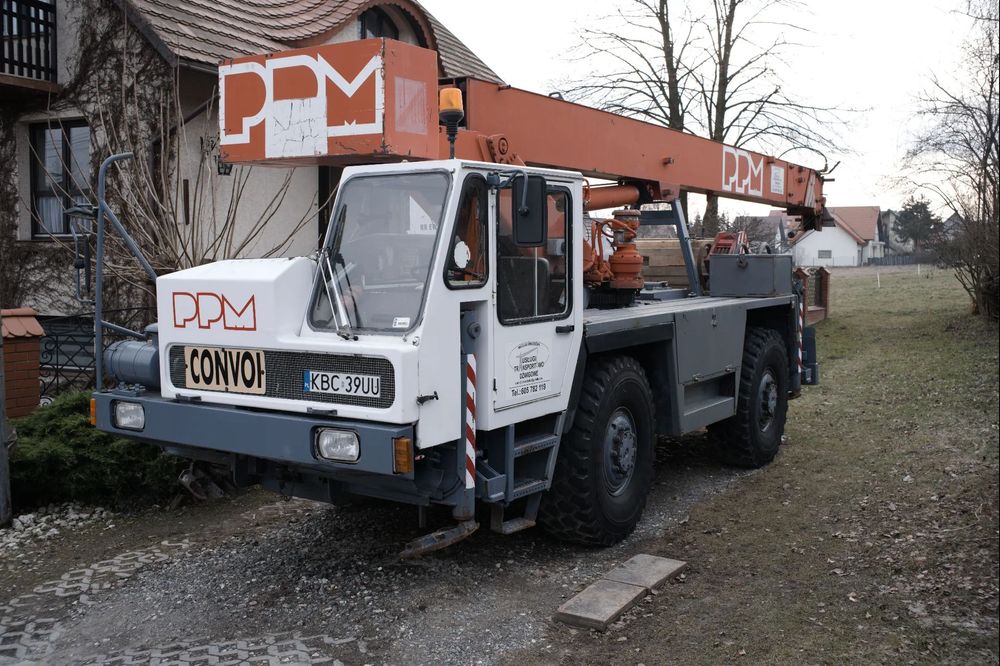 PPM 230ATT  Żuraw samochodowy PPM 230ATT 1992, 18t, 22m, ważne badania