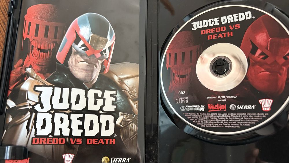 SLD - Judge dredd - dredd vs death gra PC Uszkodzona