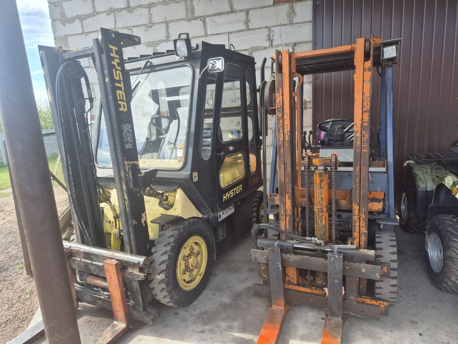 Wuzek widłowy toyota 15 hyster 200
