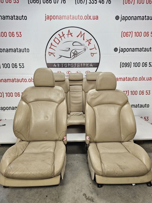 Салон сидіння карти шкіра бежева Lexus IS XE2 2005-2013 р.в. Лексус ИС