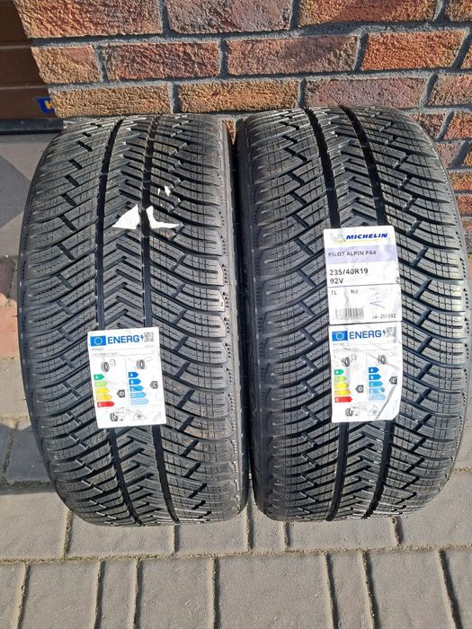 Nowe Opony Zimowe Michelin Pilot Alpin PA4 235/40 R19 92V NO