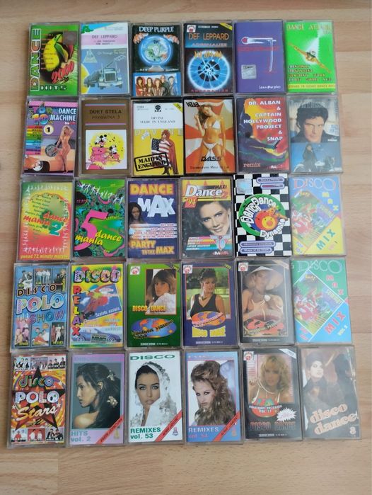 Kaseta Guns and Roses pop rock disco polo