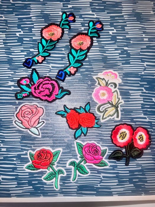 Patches bordados termo colantes